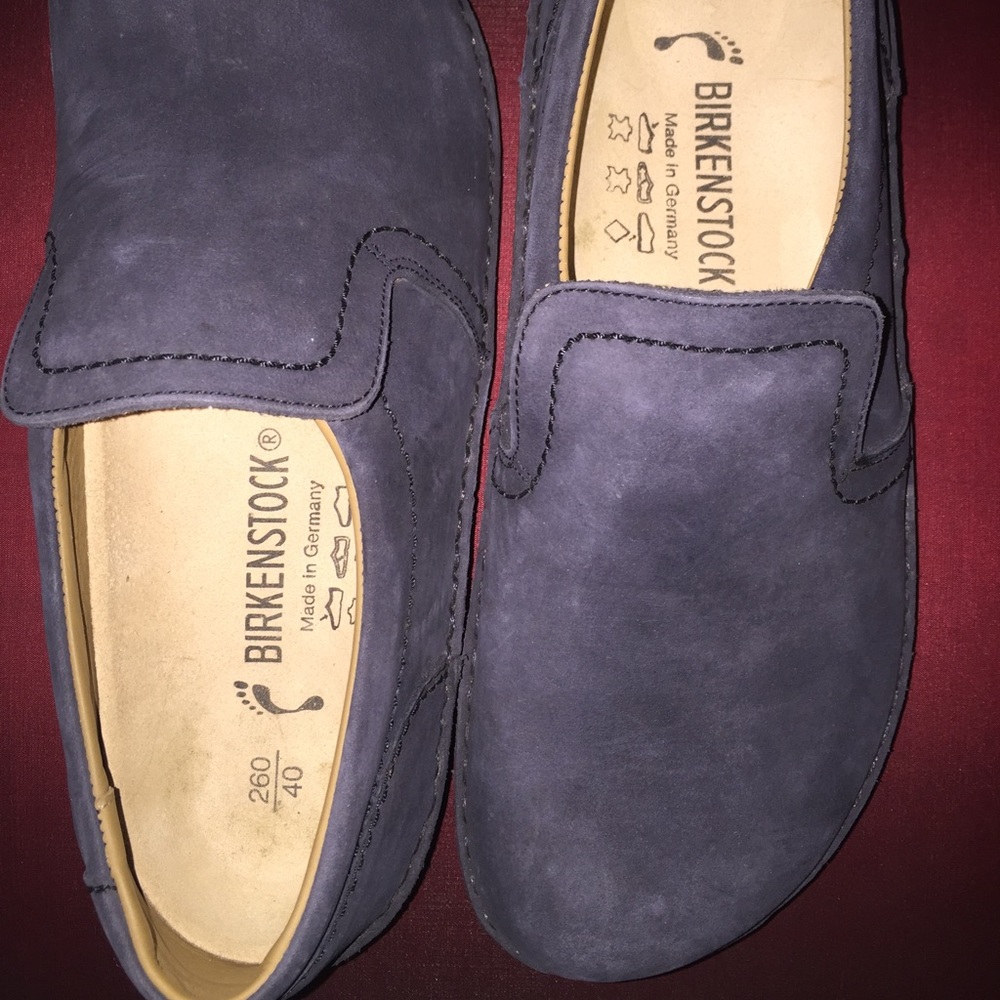 Birkenstock shoes.